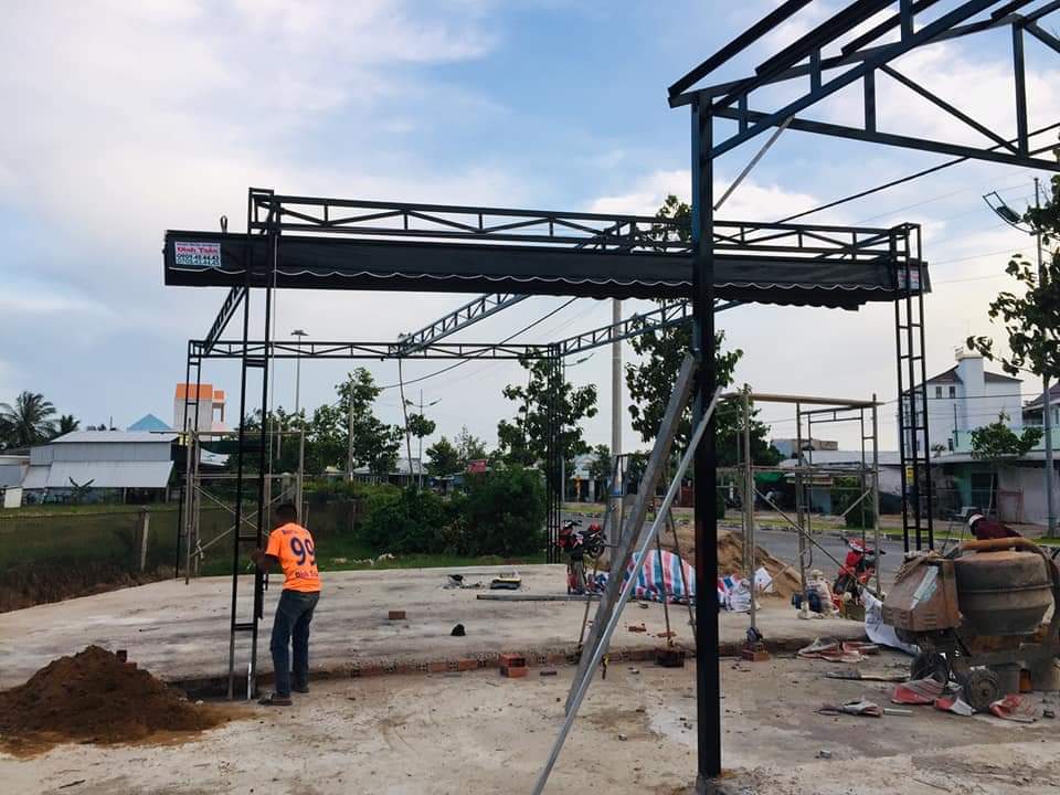 Thi Công Mái Kéo Bàu Bàng Bình Dương (Sao chép) Thi Công Mái Kéo Bàu Bàng Bình Dương (Sao chép)