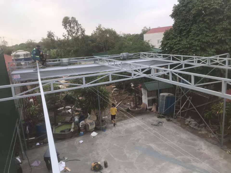 Thi Công Mái Kéo Bàu Bàng Bình Dương (Sao chép) Thi Công Mái Kéo Bàu Bàng Bình Dương (Sao chép)